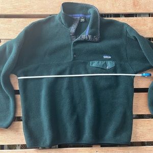 Vintage 90s Patagonia Synchilla Dark Green